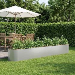 Jardin sur&eacute;lev&eacute; Acier galvanis&eacute; 300 x 40 x 40 cm Acier