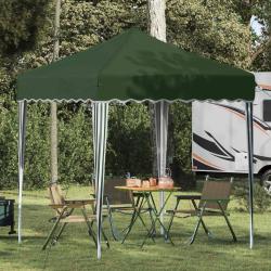 Tente de f&ecirc;te pop-up 195 x 195 x 245 cm Vert Tissu Oxford