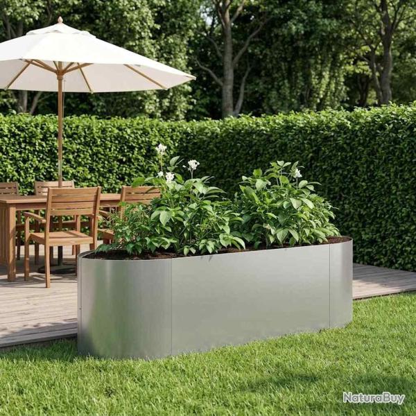 Jardin sur�lev� Acier galvanis� 140 x 40 x 40 cm Acier