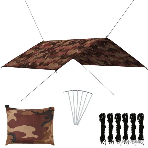 B�che d'ext�rieur 4x4 m Camouflage