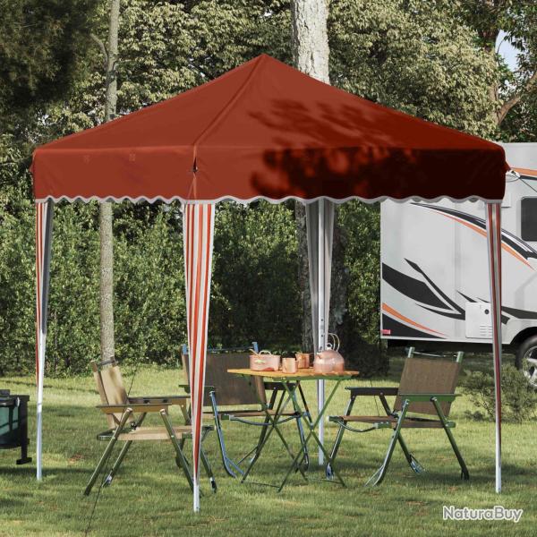Tente de f�te pop-up 195 x 195 x 245 cm Terre cuite