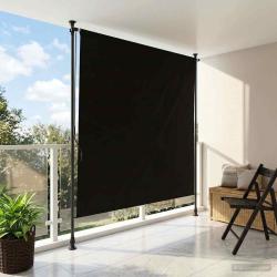 Store Roulant Ext&eacute;rieur Noir 120 x 270 cm