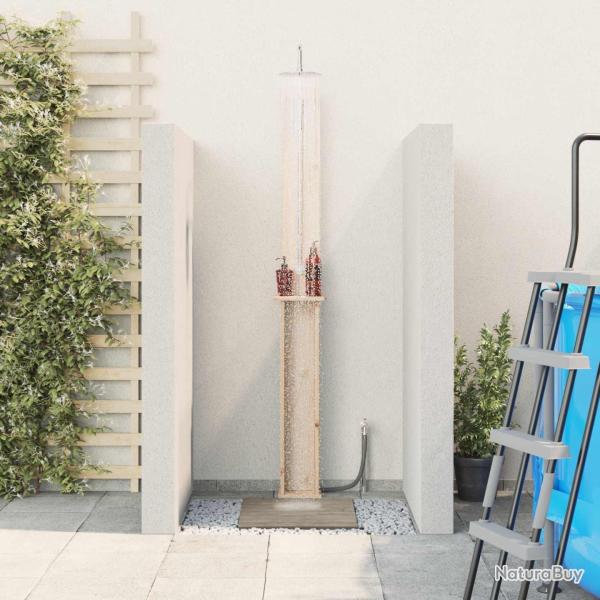 Douche d'ext�rieur 246 cm Naturel