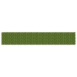 &Eacute;cran de balcon avec feuilles Vert et jaune 600 x 100 cm
