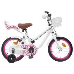 V&eacute;lo pour Enfants 12 Pouces pour les enfants de 2 &agrave; 4 ans Blanc