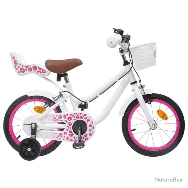 V�lo pour Enfants 12 Pouces pour les enfants de 2 � 4 ans Blanc