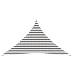Voile d'ombre Gris clair et blanc 4 x 4 x 5,8 m HDPE