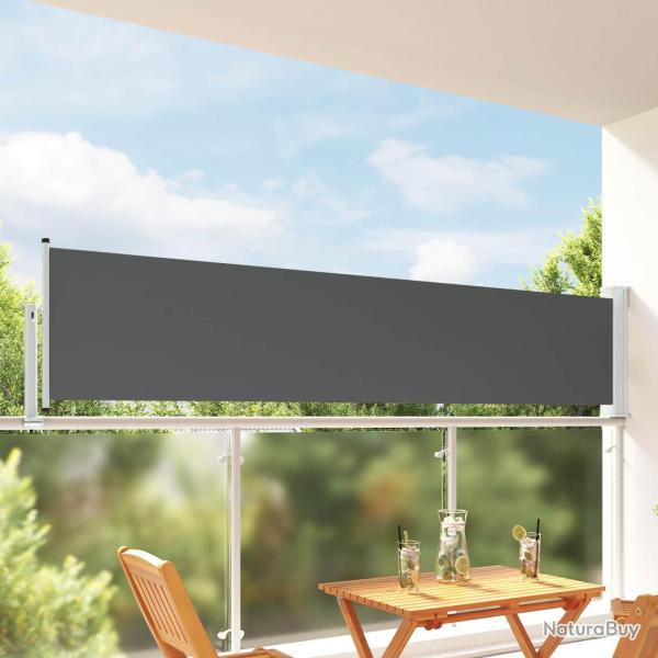 Auvent lat�ral 100 x 300 cm 100% polyester fer acier