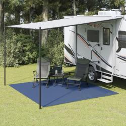 Tapis de tente bleu 3x3 m