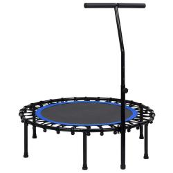 Trampoline de fitness avec poign&eacute;e 102 cm
