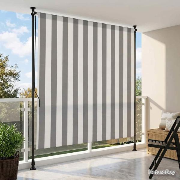 Store Roulant Ext�rieur Anthracite et blanc 150 x 270 cm