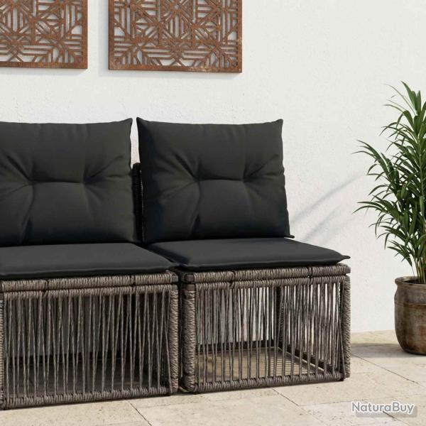 Unit� Canap� sans accoudoir Gris polyrotin