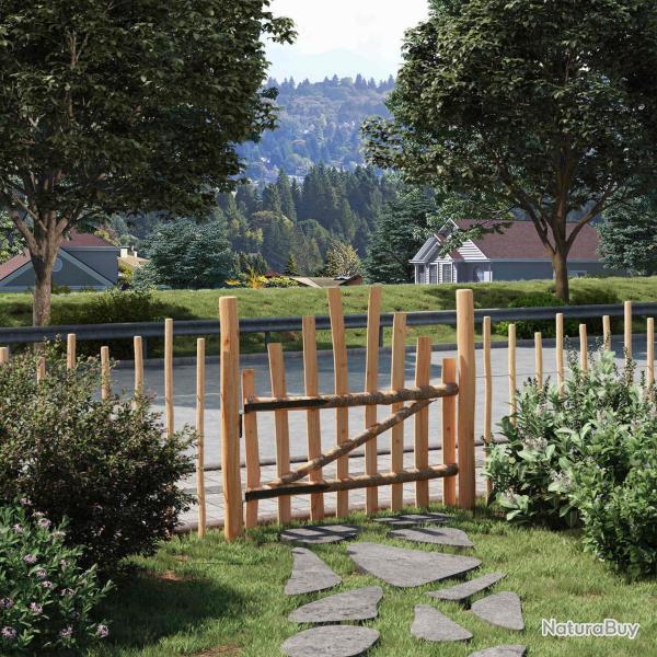 Portail de cl�ture courb� 100 x 90 cm