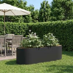 Jardin sur&eacute;lev&eacute; Noir 140 x 40 x 40 cm Acier