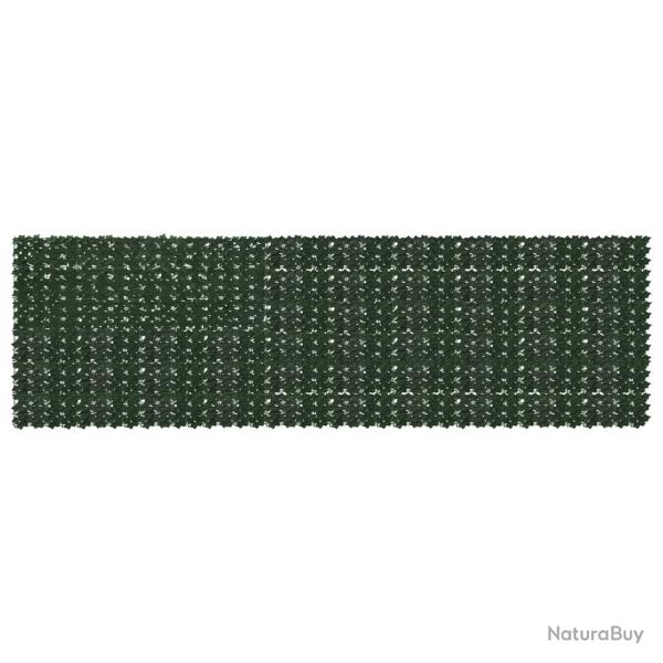 �cran de balcon avec feuilles Vert fonc� 500 x 150 cm