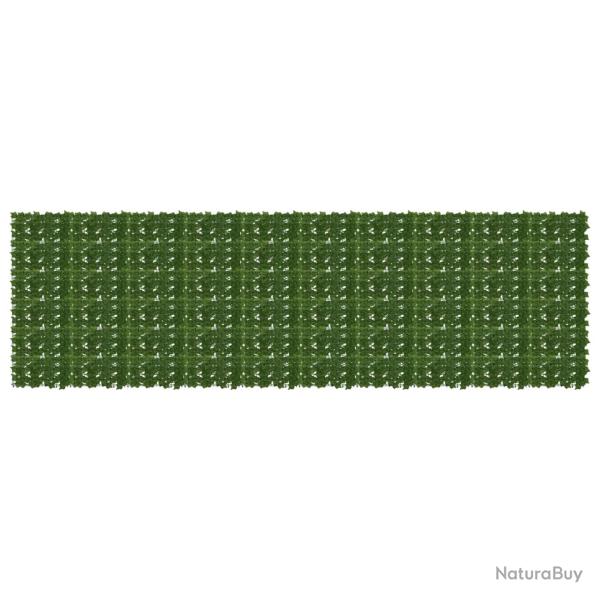 �cran de balcon avec feuilles Vert 500 x 150 cm