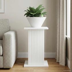 Support de Plante Blanc brillant 30,5 x 30 x 43 cm