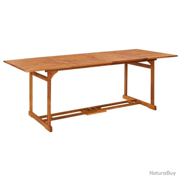 Table � d�ner de jardin 220x90x75 cm Bois d'acacia massif