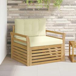 Canap&eacute; d'ext&eacute;rieur Polyester Blanc