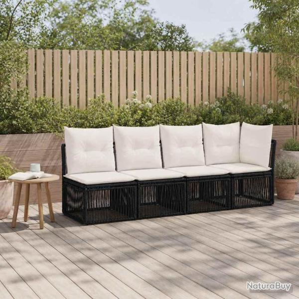 Canap� 4 places avec accoudoir gauche 4 pcs 4-Nombre de places