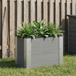 Jardini&egrave;re sur&eacute;lev&eacute;e Gris 50 x 30 x 36 cm