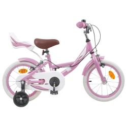 V&eacute;lo pour Enfants 16 Pouces pour 4-6 ans Rose clair