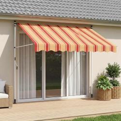 Auvent r&eacute;tractable manuel Multicolore 350 x 115 x 300 cm