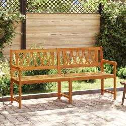 Banc ext&eacute;rieur Naturel 180 x 55,5 x 90 cm Bois d'Acacia Massif