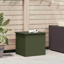 Coffre de rangement de jardin Acier 55 x 50,5 x 50 cm