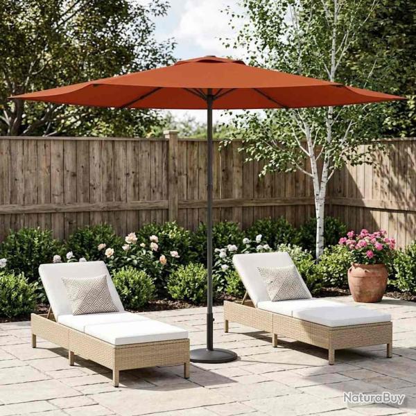 Parasol de jardin 300 x 300 cm Polyester Rectangulaire