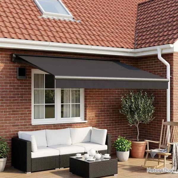 Toile de rechange pour auvent Anthracite 350 x 250 cm Polyester