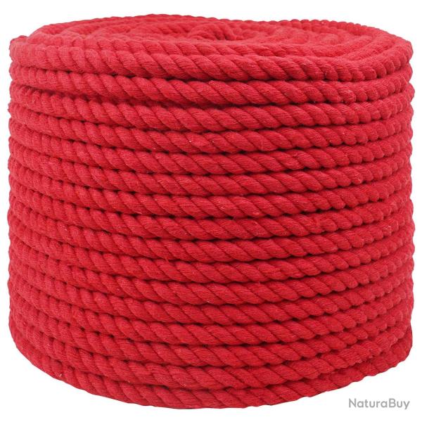 Corde Rouge 1,4 x 1,4 x 5000 cm Coton