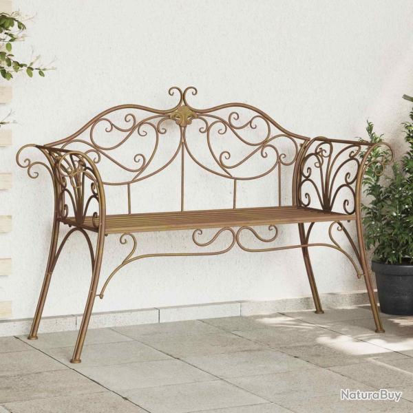 Banc de jardin 2-Nombre de places 130 x 47 x 90 cm Acier
