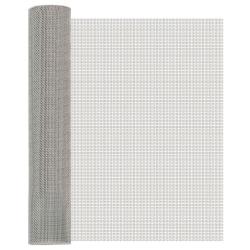 &Eacute;cran en maille 60 x 200 cm 8 Mesh Acier Inoxydable 201 Argent&eacute;