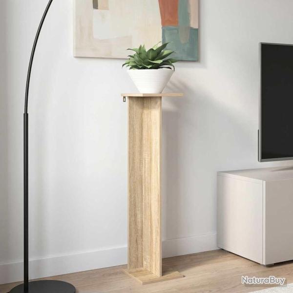 Support de Plante 2 pcs Ch�ne Sonoma 25 x 25,5 x 100,5 cm