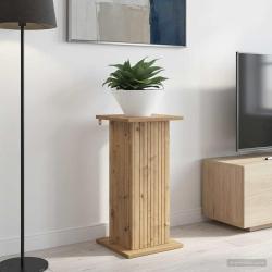 Support de Plante 2 pc Ch&ecirc;ne artisanal 30,5 x 30 x 60,5 cm