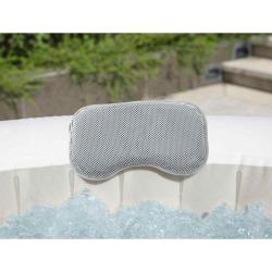 Bestway Coussin de bain spa 2 pcs Gris 23 x 13 x 5 cm Acier et PVC