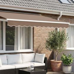 Remplacement de lambrequin Taupe 6 m Polyester