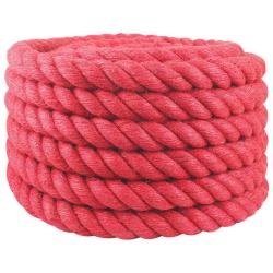 Corde en Jute Rouge Jute 100% Tossa