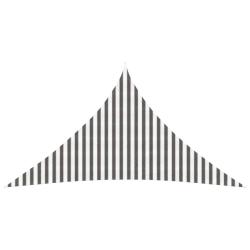 Voile d'ombre Gris clair et blanc 4,5 x 4,5 x 4,5 m HDPE