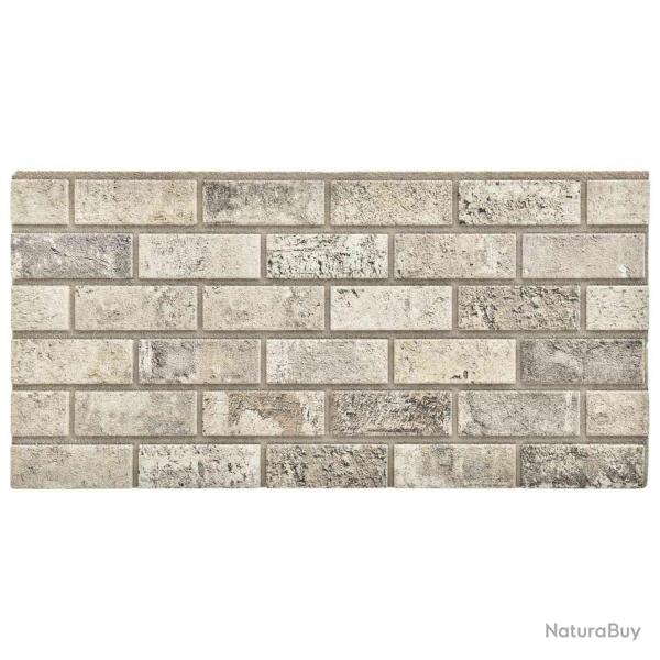 Panneaux muraux 10 pcs Sable 100 x 50 cm Mousse EPS