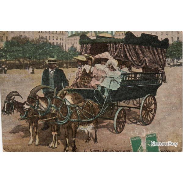 Carte Postale Ancienne - Voiture � Ch�vres - N�8633