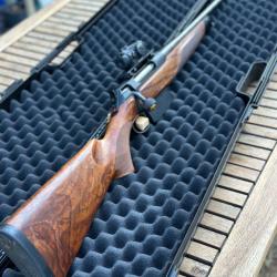 SAUER 404 filet&eacute;e 300wm x AIMPOINT micro H2 + 1 montage Mak 30 sup + reducteur de son neuf