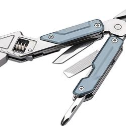 Pince Multifonction Nextool W2 Cl&eacute; R&eacute;glable Lame Acier Manche Acier Bleu NTL20293A