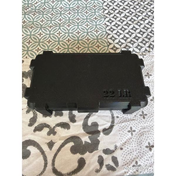 Mallette transport munitions 22LR quantit� 100