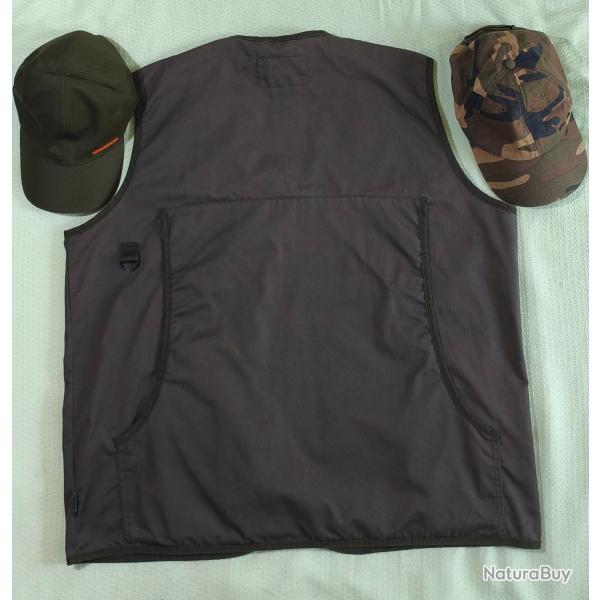 Gilet+ 2 casquettes + fourreau fusil