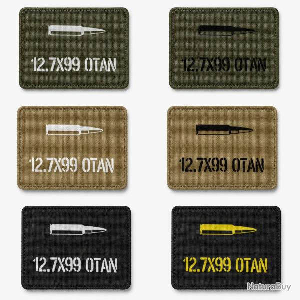 Patch velcro 12.7x99 OTAN - �cusson tir sportif tiss� 10x7 cm