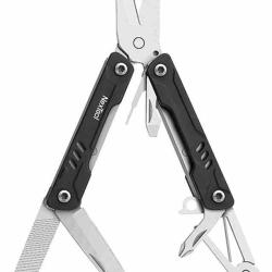 Pince Multifonction Nextool Mini Sailor Ciseaux Lame Acier Manche Aluminium Noir NTL20237