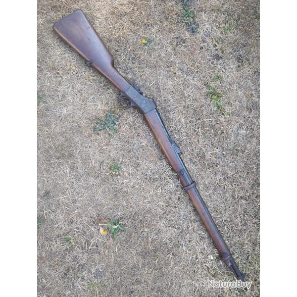 Carabine Remington Rolling Block mod�le 1901 arm�e fran�aise calibre 8mm