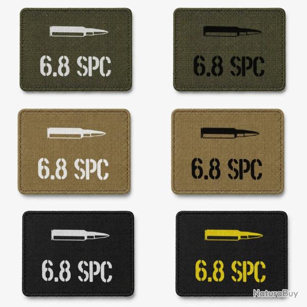 Patch velcro 6.8 SPC - �cusson tir sportif tiss� 10x7 cm